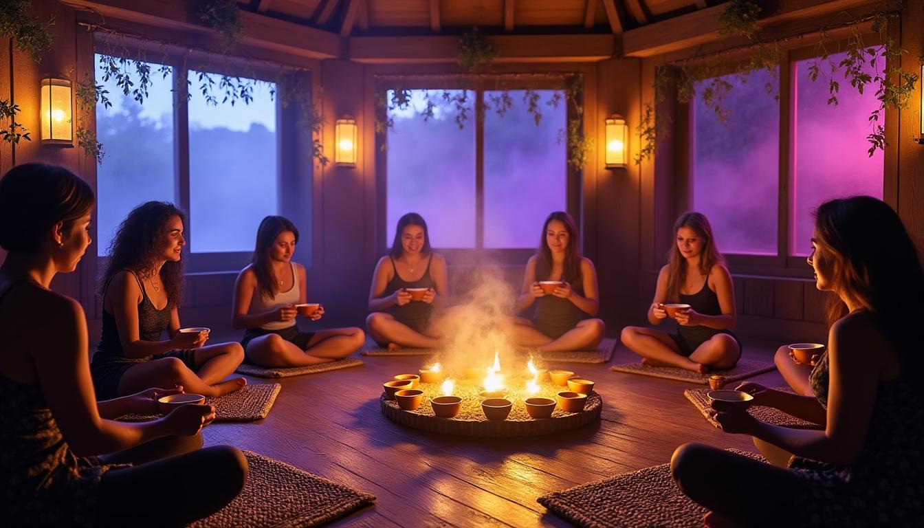 Cérémonies du cacao : Plongée au cœur de la dimension spirituelle de cette plante sacrée 2 découvrez les cérémonies du cacao et explorez la dimension spirituelle profonde de cette plante sacrée, entre tradition, méditation et connexion intérieure.