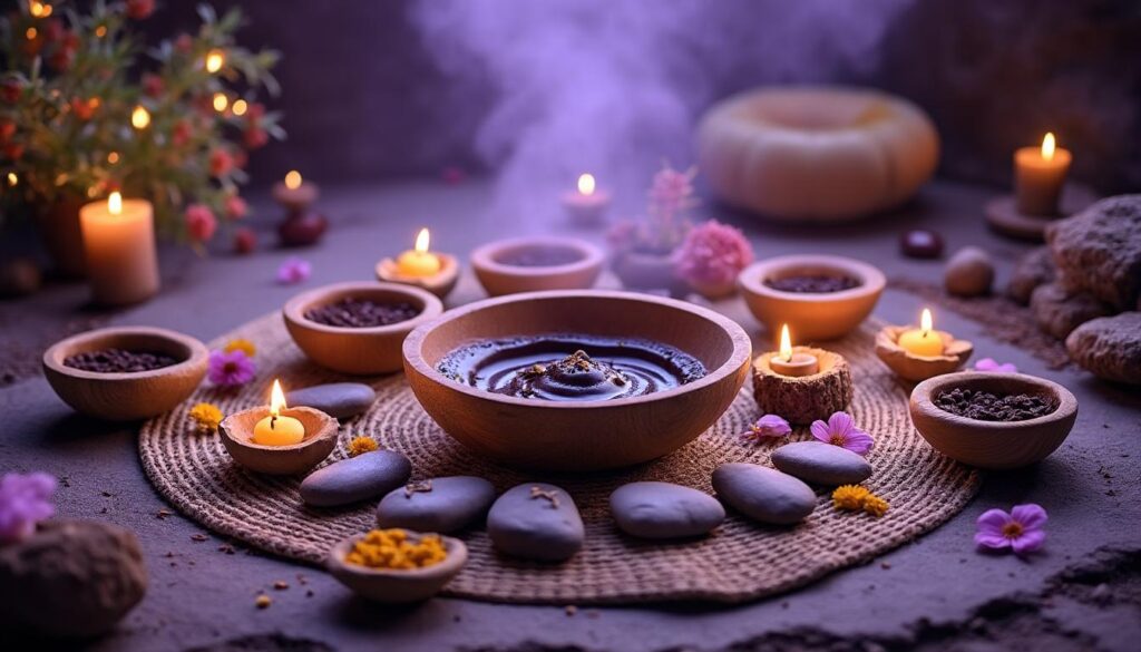 découvrez les cérémonies du cacao et explorez la dimension spirituelle profonde de cette plante sacrée, entre rituels ancestraux et connexion intime avec la nature.