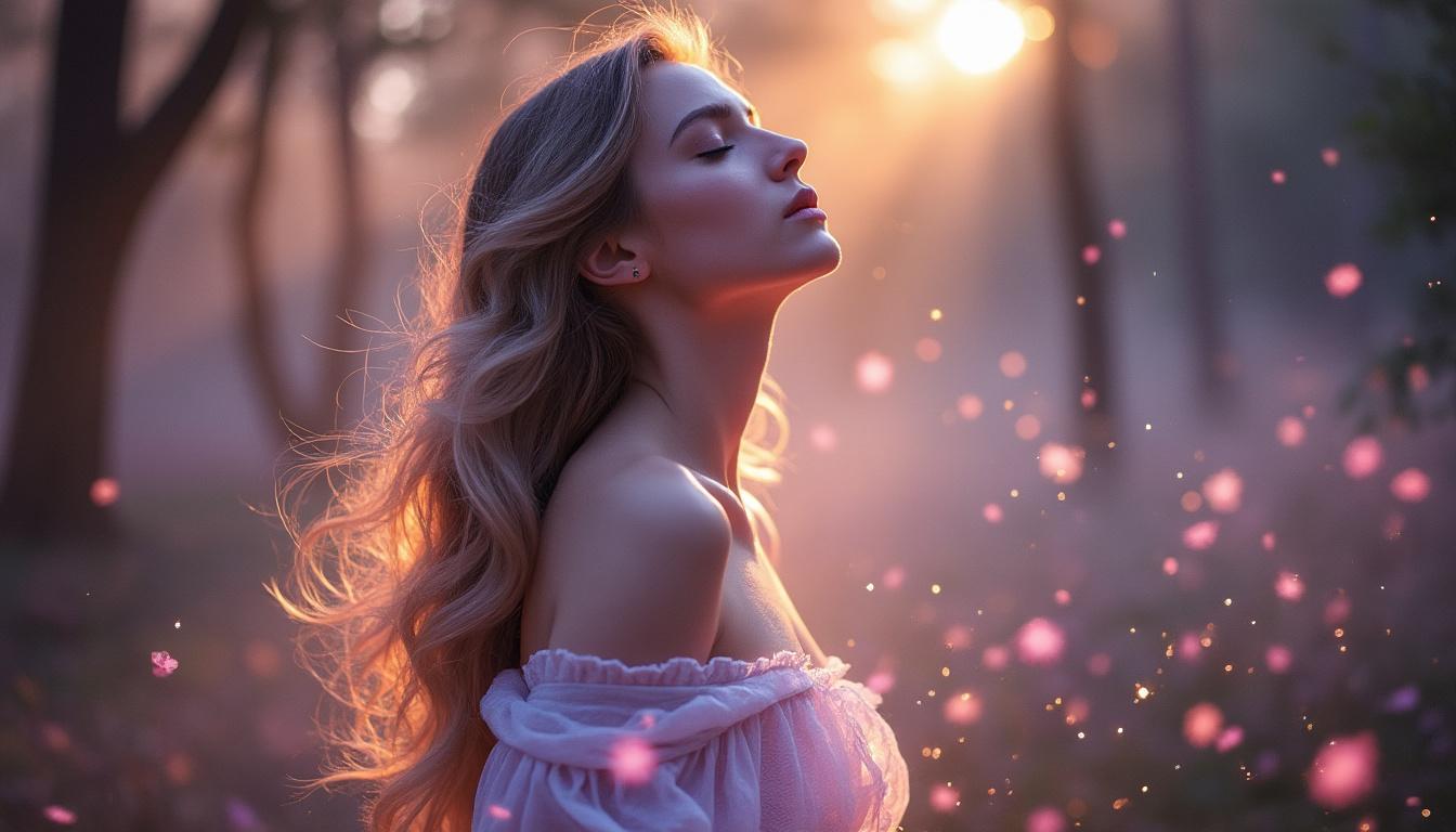 explore les sensations énergétiques de frissons et d'éveil spirituel dans ton corps, et découvre comment elles révèlent une connexion profonde avec ton être intérieur.