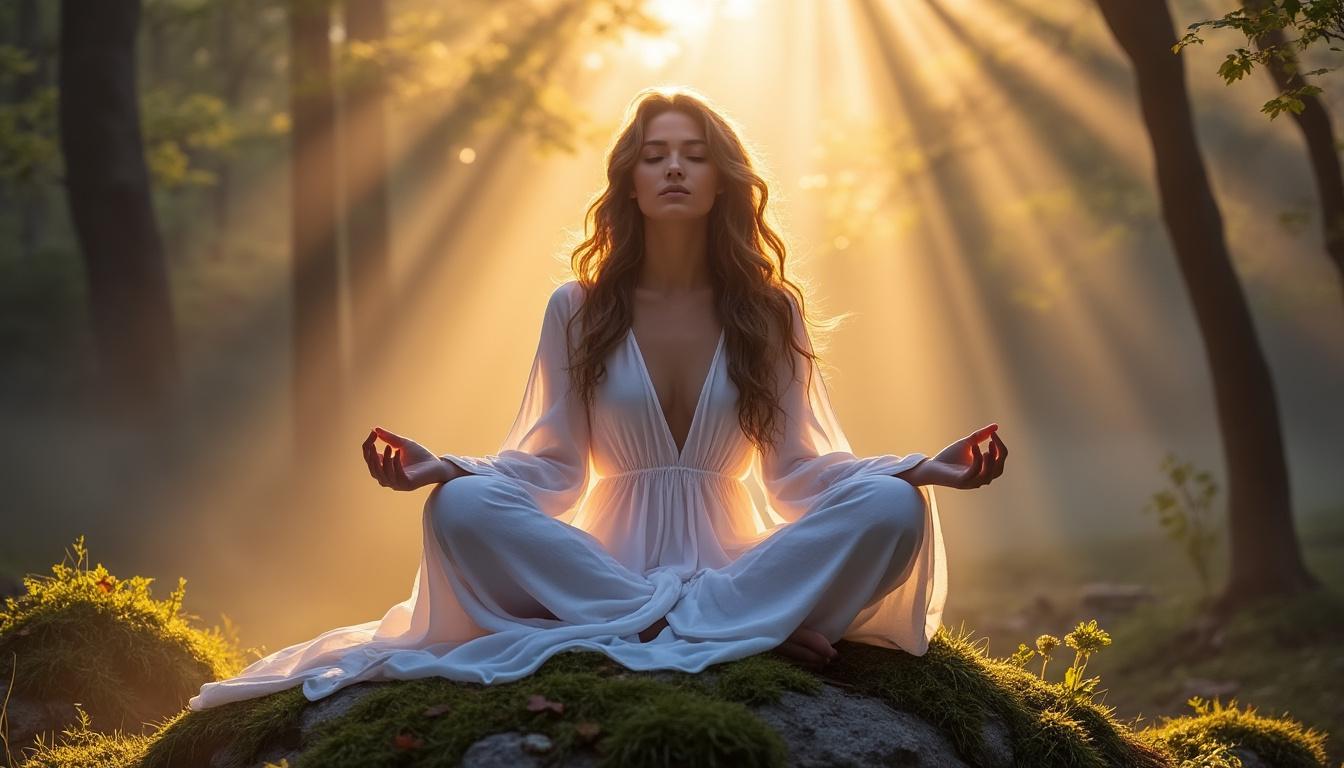 découvrez comment intégrer la méditation et l'énergie vitale dans votre rituel quotidien pour renforcer votre ancrage, élever votre lumière intérieure et retrouver équilibre et sérénité.