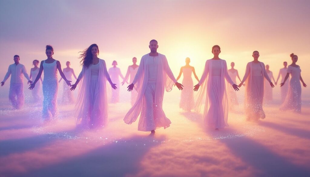 découvrez l'éveil de conscience collectif et explorez comment un changement vibratoire global peut transformer notre monde vers plus d'harmonie et de paix.