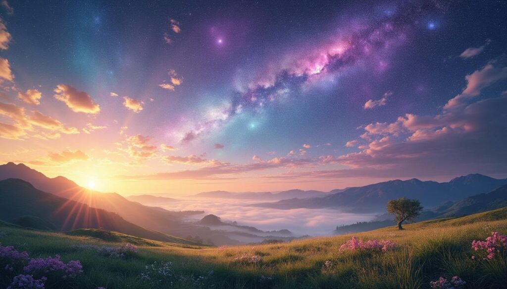 découvrez comment les énergies cosmiques influencent notre environnement à travers une lecture vibratoire du ciel et de la terre, pour mieux comprendre leur impact sur notre quotidien.