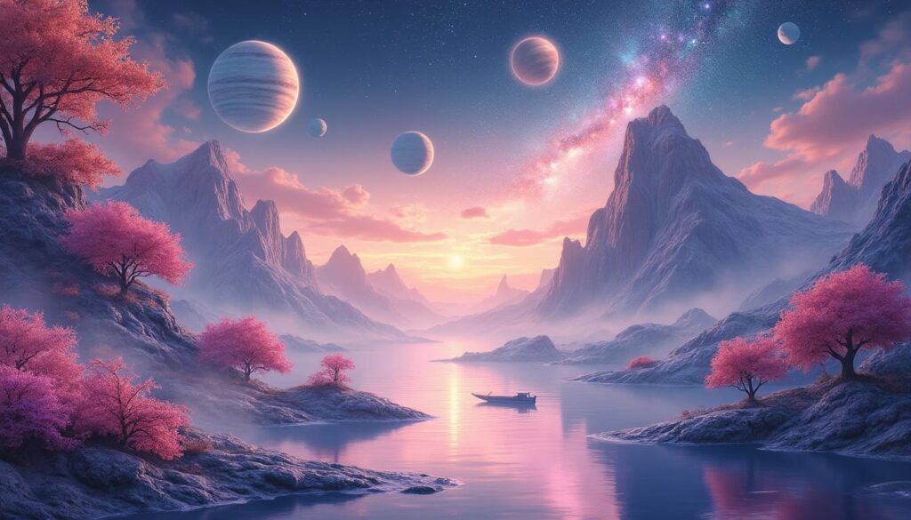 découvrez les vibrations planétaires du mois et comprenez comment l'influence cosmique actuelle impacte votre vie au quotidien.