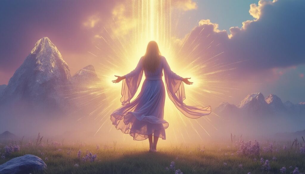 découvrez comment canaliser l'énergie solaire spirituelle pour élever votre vibration et harmoniser votre être grâce à la lumière sacrée.