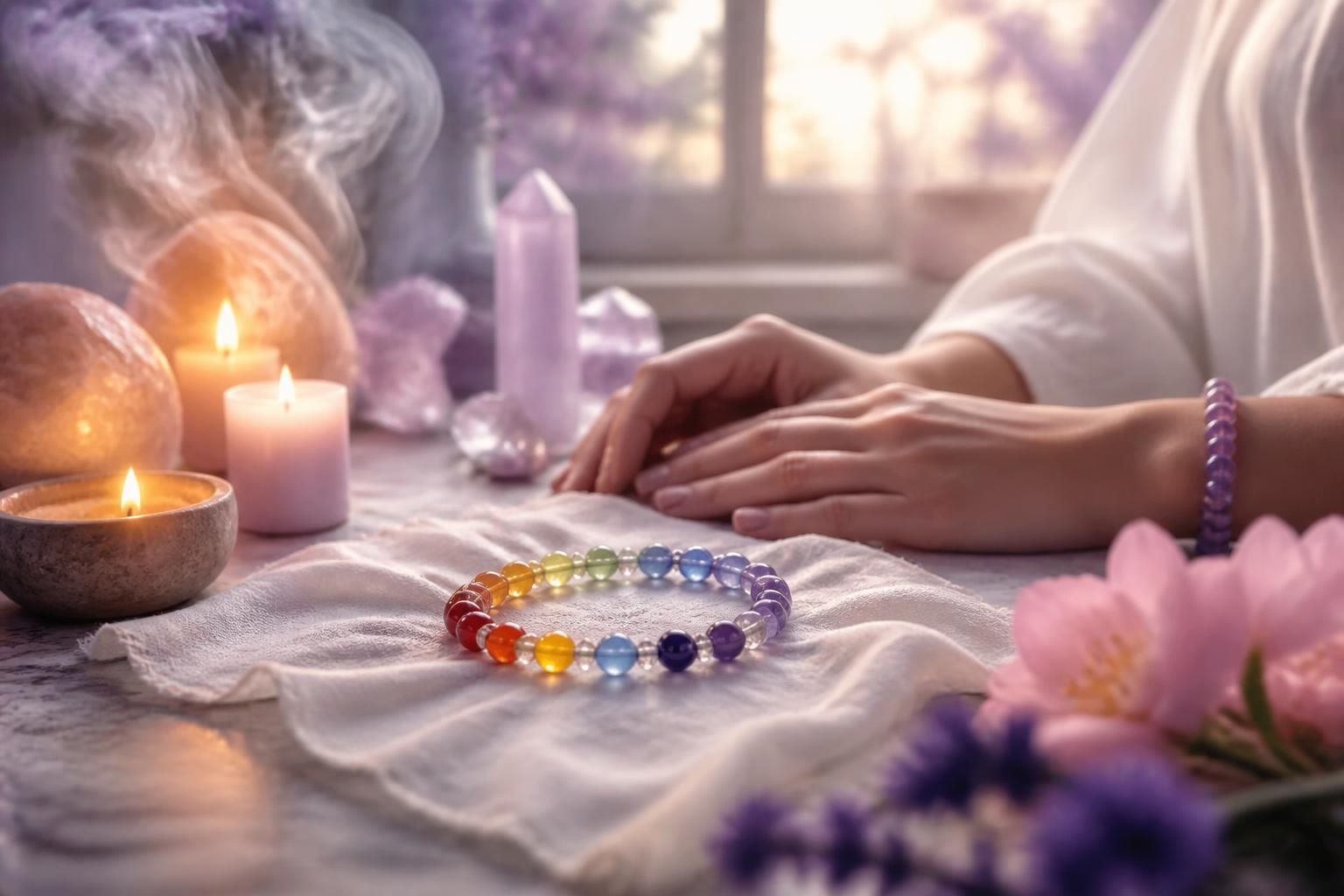 Comment purifier et recharger un bracelet 7 chakras, simplement 2 découvrez des méthodes simples et efficaces pour purifier et recharger votre bracelet 7 chakras, afin de maximiser ses bienfaits énergétiques au quotidien.